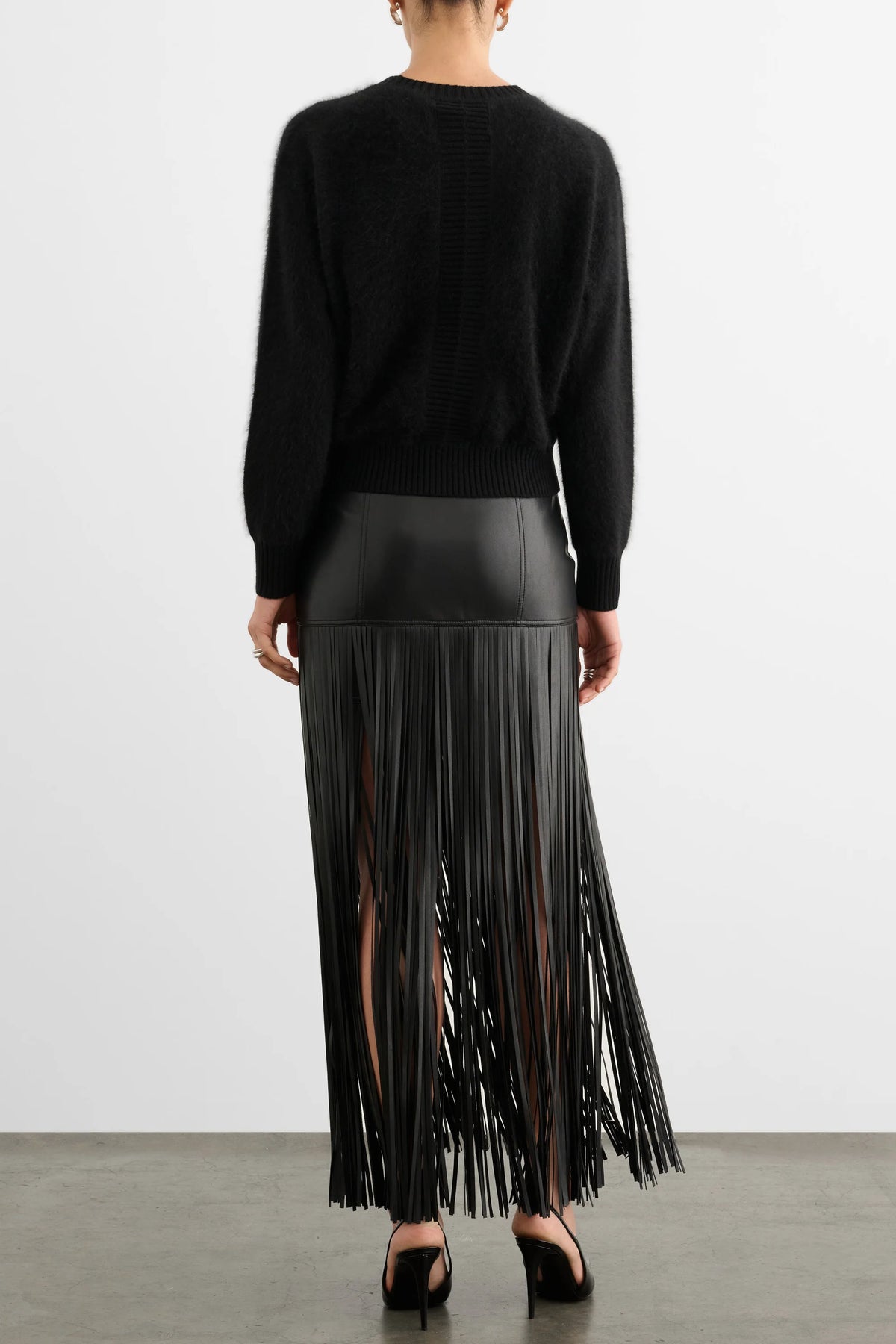 Soren Mini Skirt with Fringe