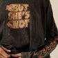 Vintage Canvas - But She's Hot Flames Mineral Wash Graphic Tee