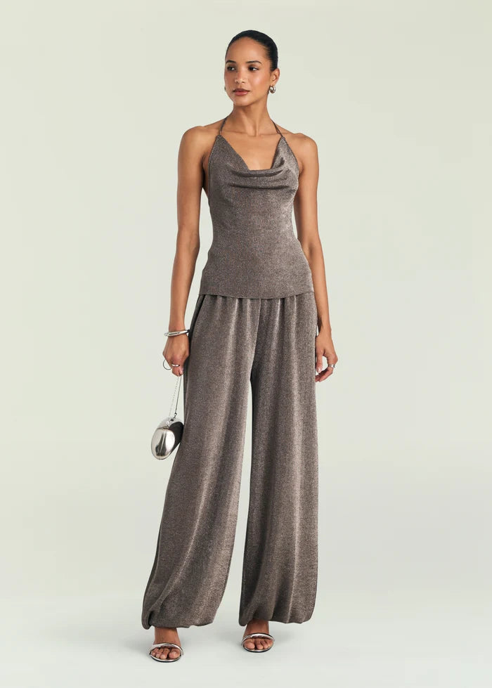 Esmerelda Metallic Knit Top