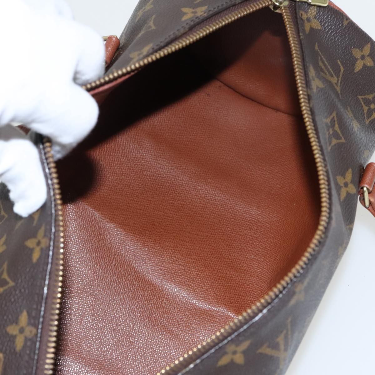Louis Vuitton Monogram Papillon 30 Hand Bag M 51385 Lv Auth