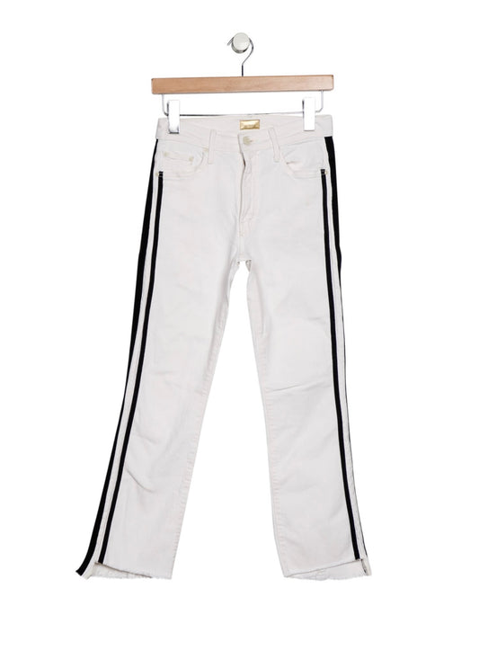 Mother
Mid-Rise Straight Leg Jeans
