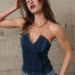 Signature 8 - DENIM CORSET S10459