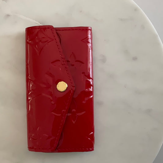 Louis Vuitton Monogram Vernis 4 Key Holder