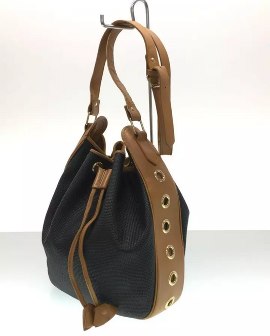 Saint Laurent Shoulder Bag Black Leather