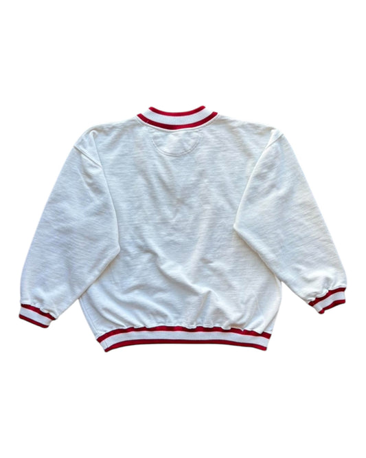 Vintage 90s BAC Arkansas Razorbacks Harvest V - Neck Knit Sweater