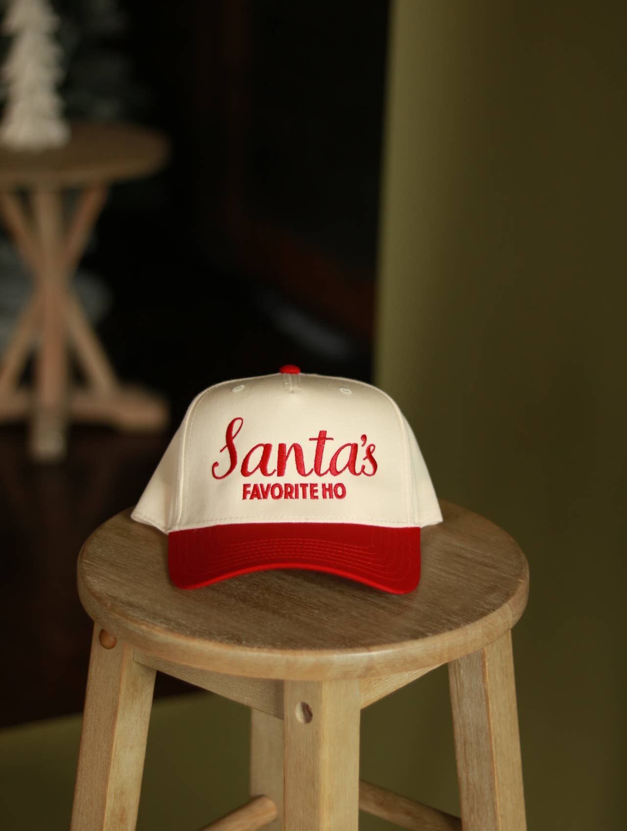 Electric Label Santa’s Favorite Ho Christmas Hat 