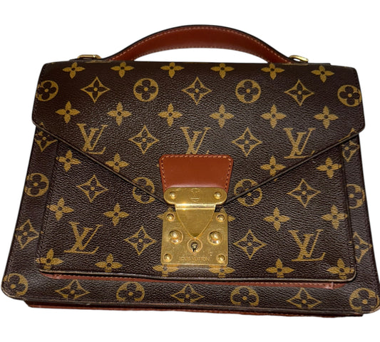 Louis Vuitton
Monceau Leather Handbag
