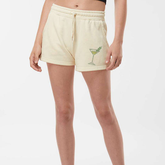 Dirty Martini Illustration Fleece Shorts