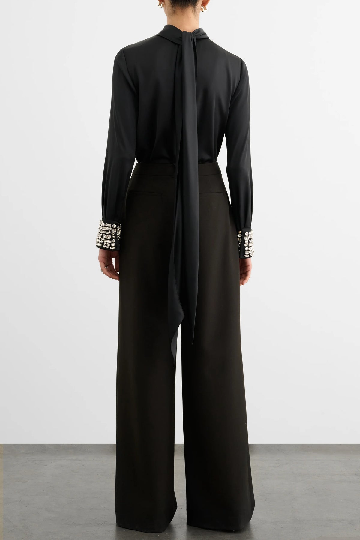Veronica Long Sleeve Bow Blouse