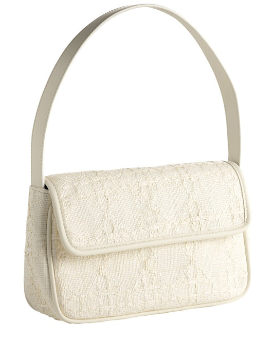 SHIRALEAH
Adrienne Baguette Bag In White