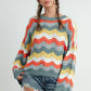 BUTTERMELON - Color Block Sweater  - BMW7639