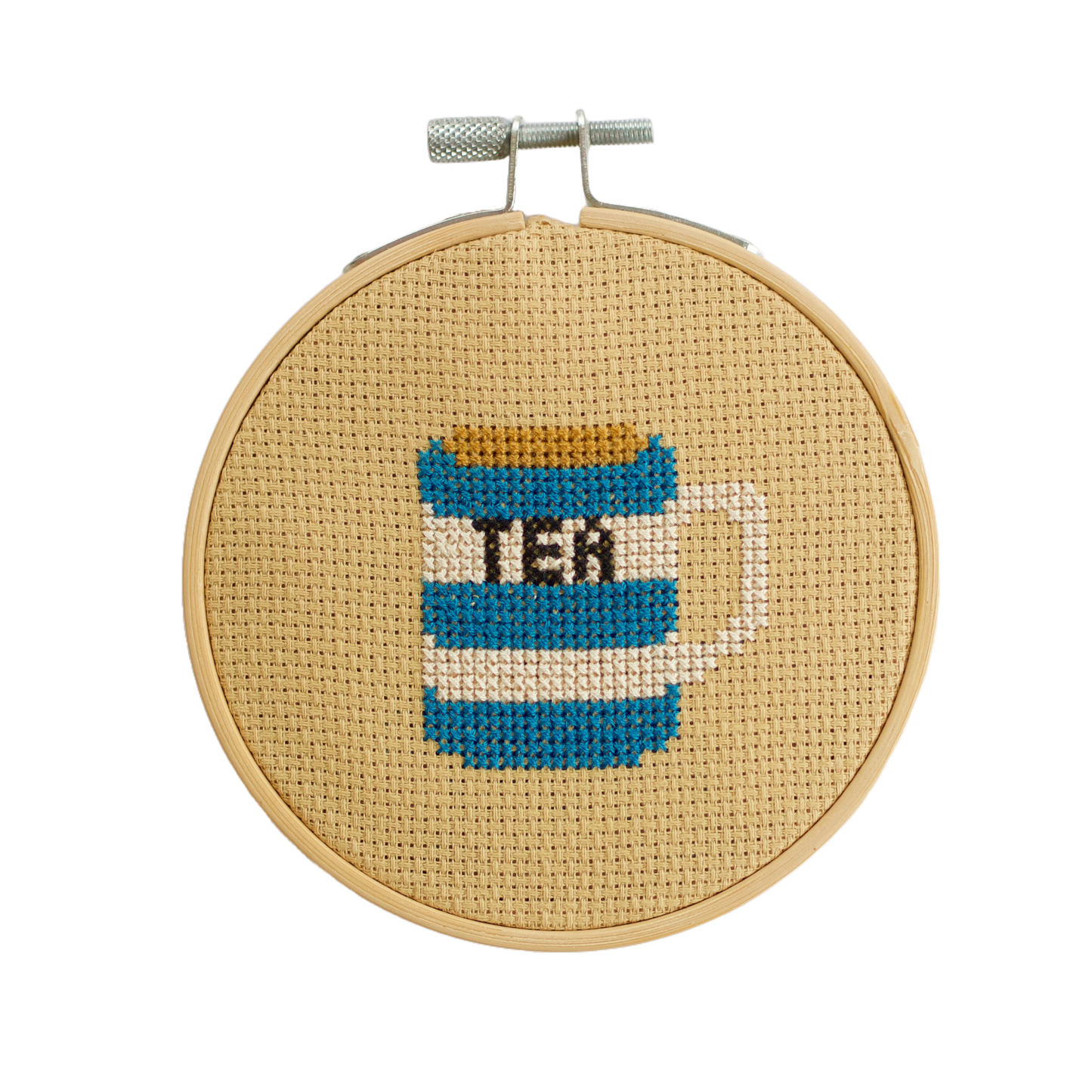Cotton Clara Craft Kits & Supplies - Tea Cross Stitch Kit