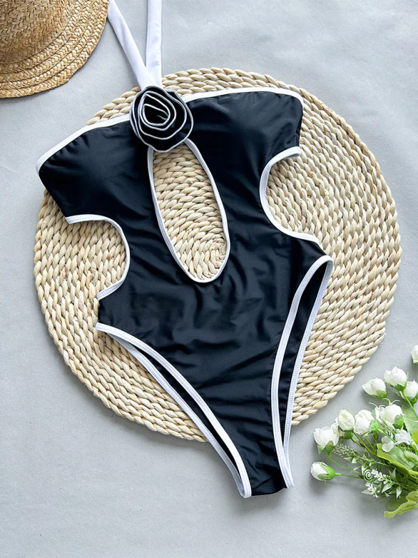Risqué Rose One-Piece Swimsuit