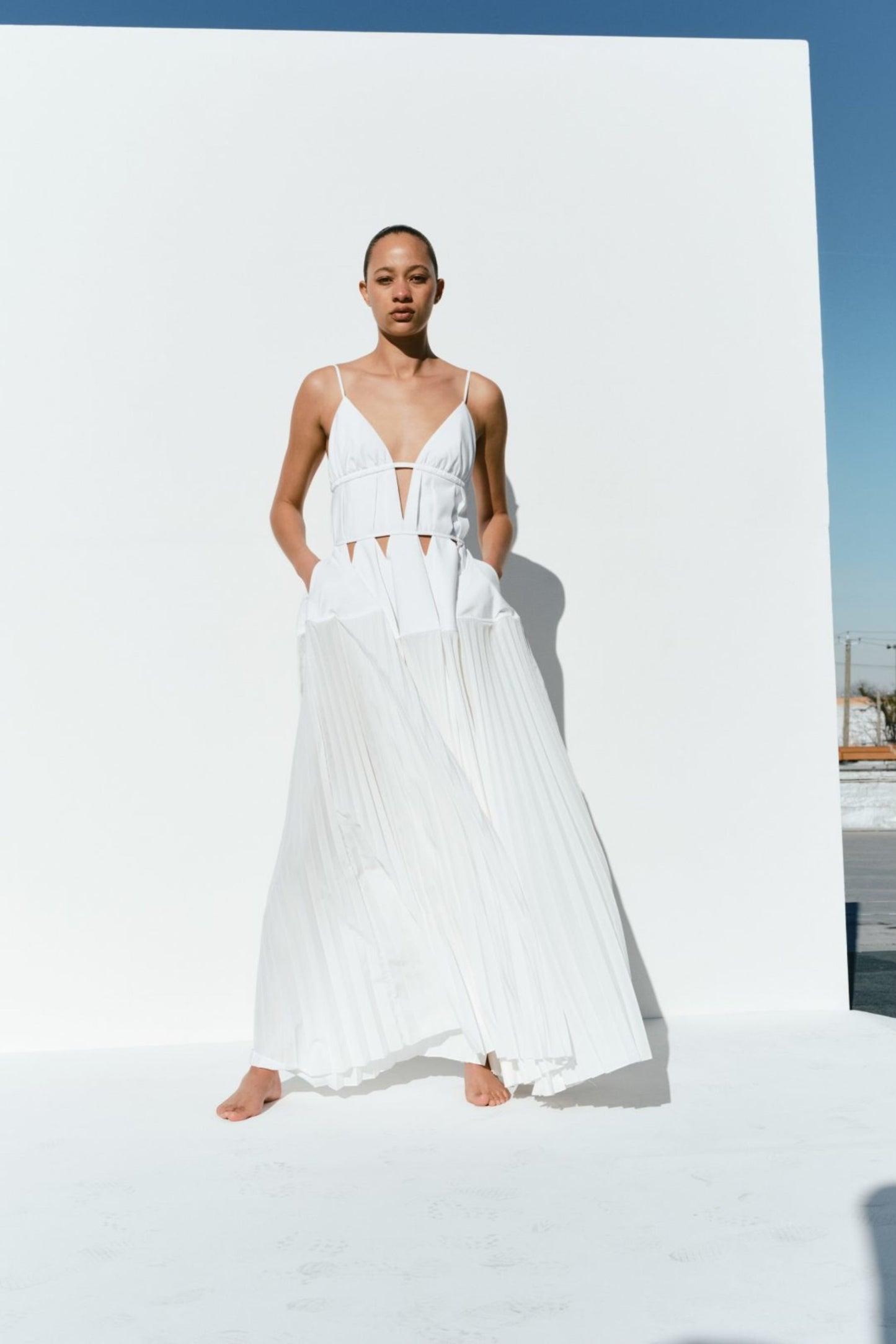 SELENE S/L GOWN SIMKHAI