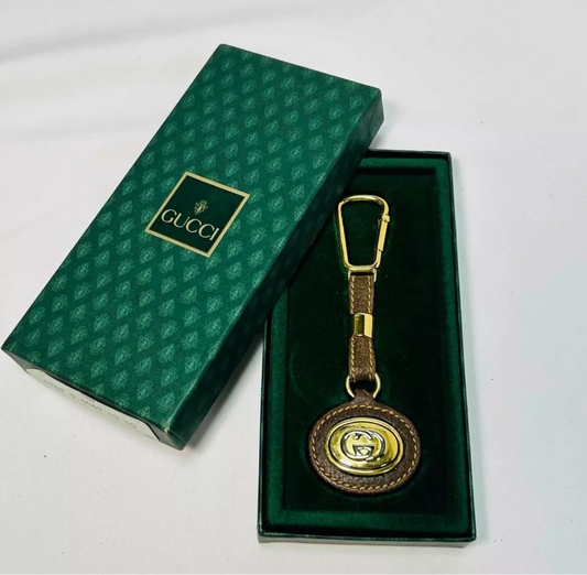 Vintage Gucci                                                      Key chain/Bag Charm