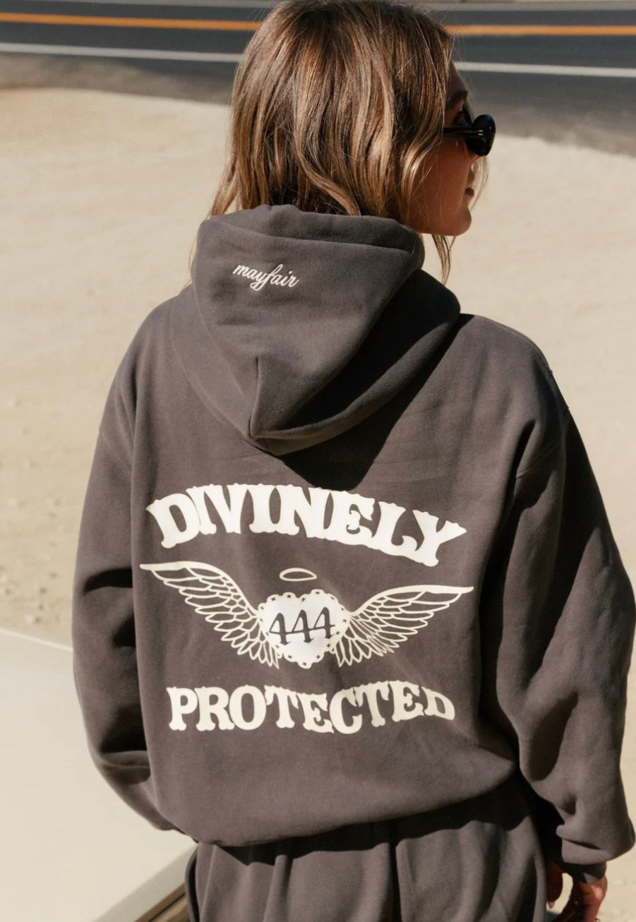 DIVINELY PROTECTED RELAXED HOODIE The Mayfair Group