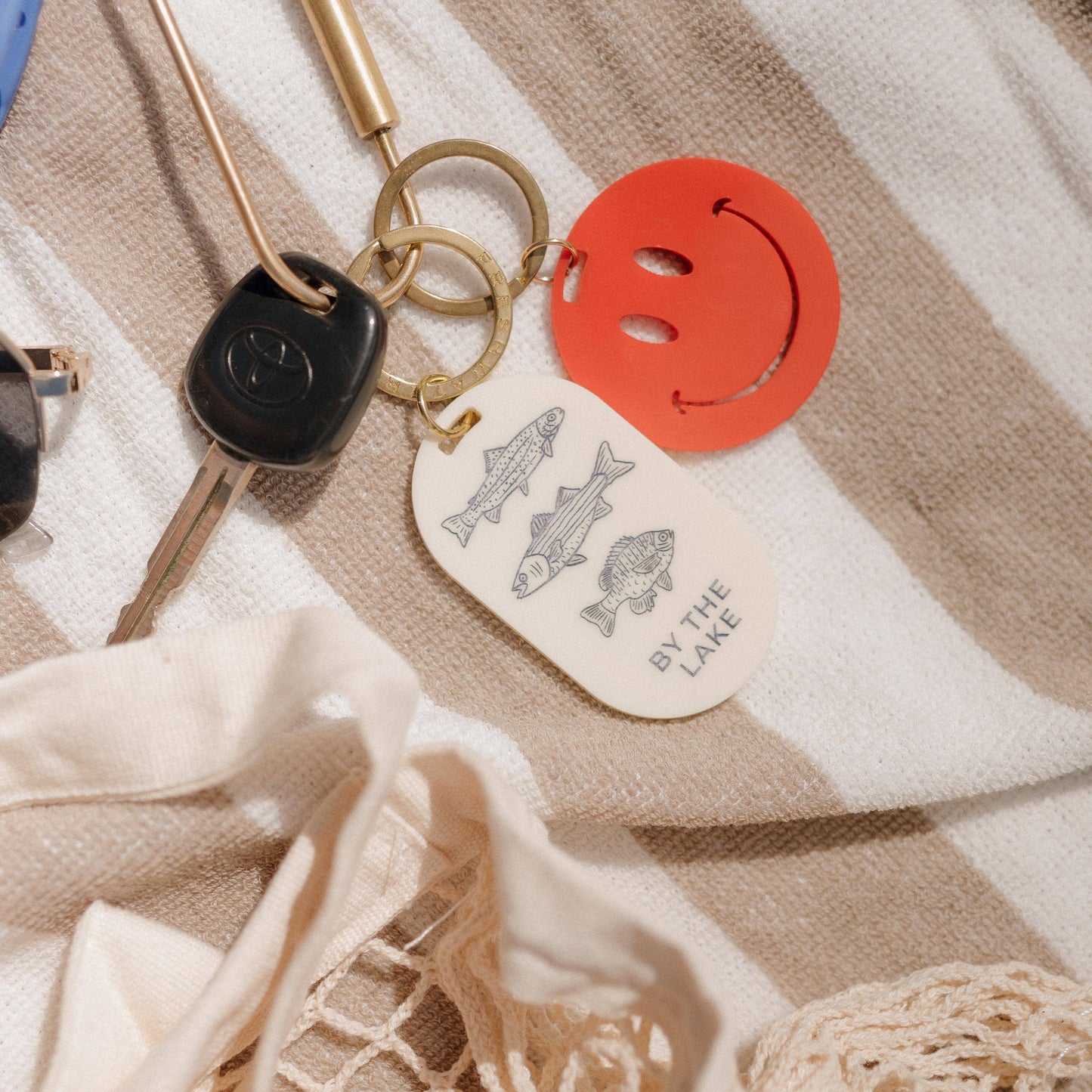 Freshwater Curated Goods - Custom Lake Fish Pill Keychain