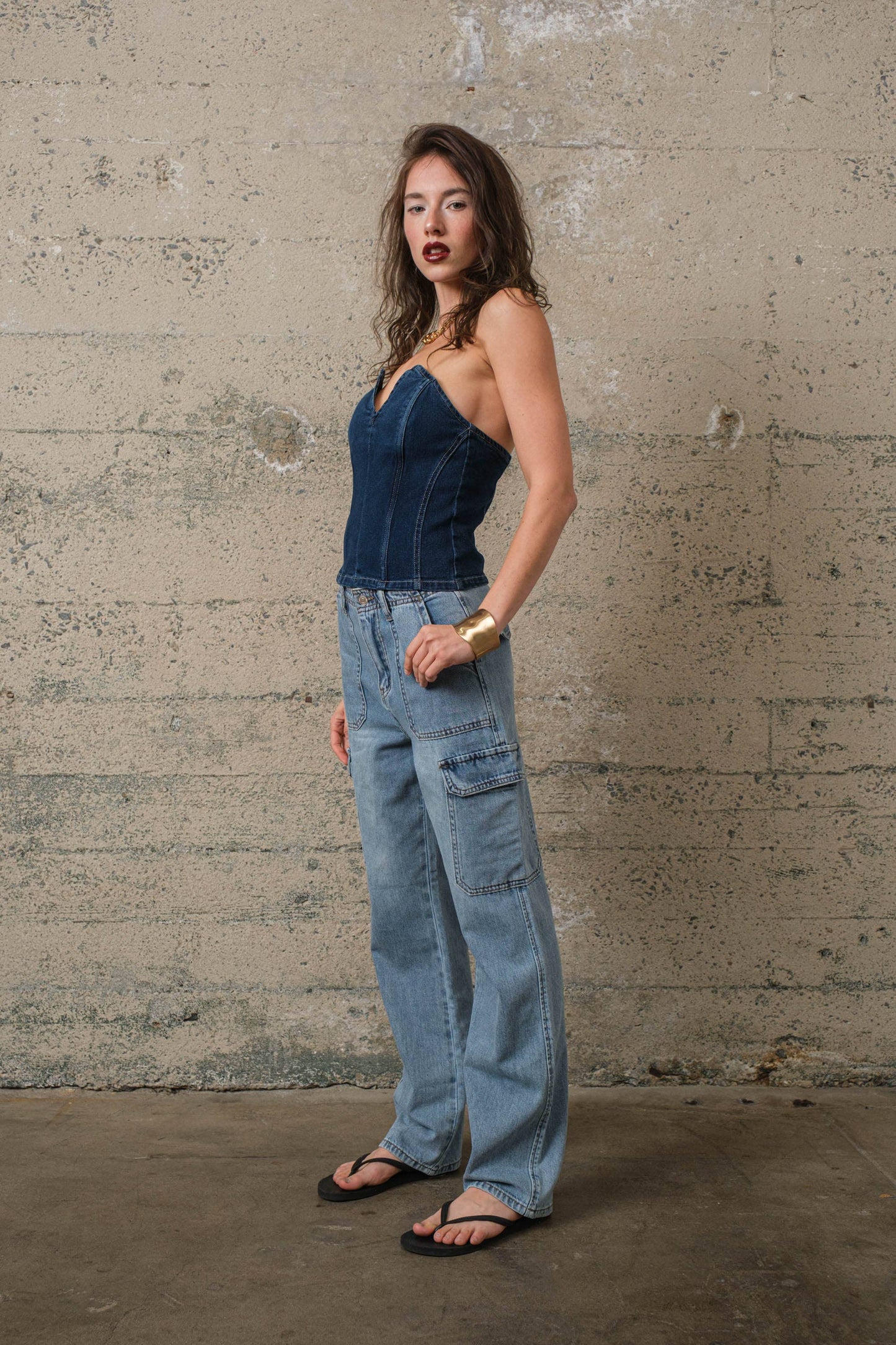 Signature 8 - DENIM CORSET S10459
