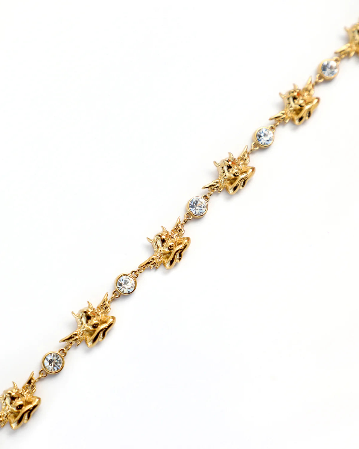 Crystal Clear Silver Necklace - Boys Lie