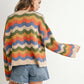 BUTTERMELON - Color Block Sweater  - BMW7639