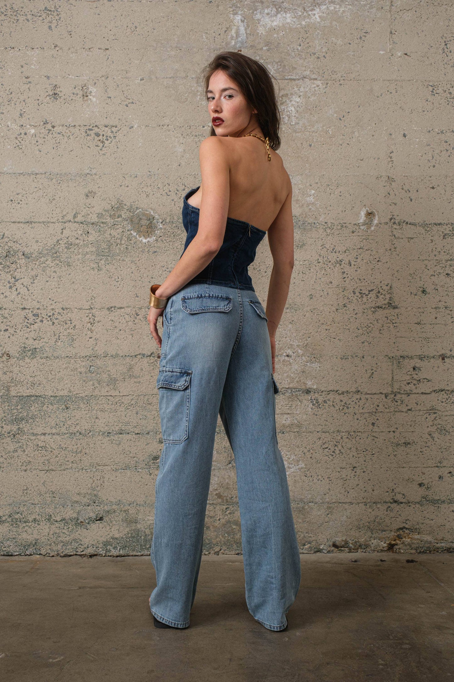 Signature 8 - DENIM CORSET S10459