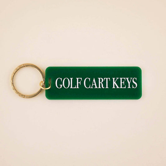 Freshwater Curated Goods - Golf Cart Keys Keychain