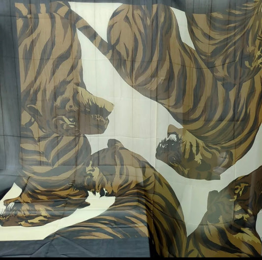 Saint Laurent Wild Elegance Scarf