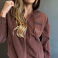 GANNI Software Light Tech Zip Hoodie
