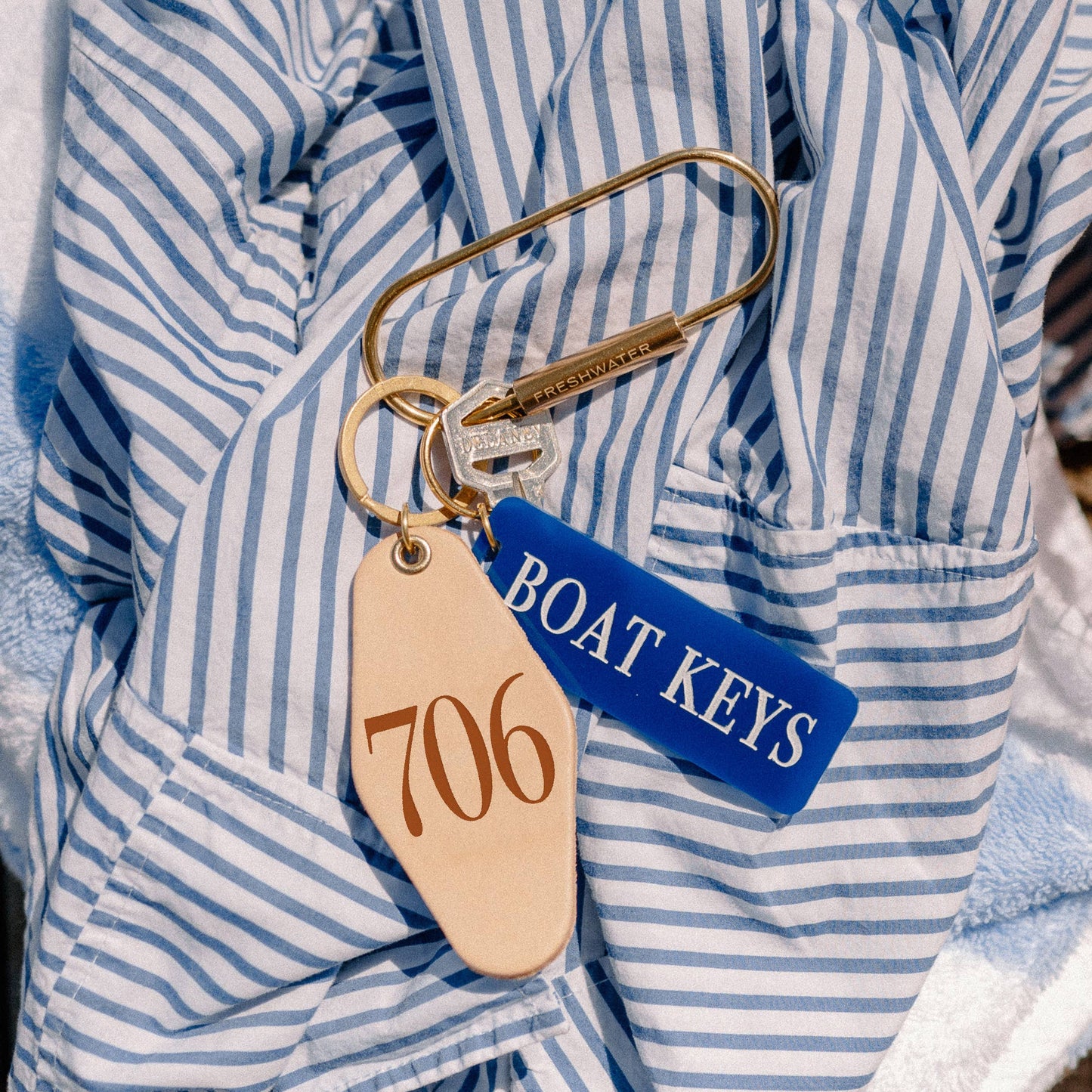 Freshwater Curated Goods - Boat Keys Keychain