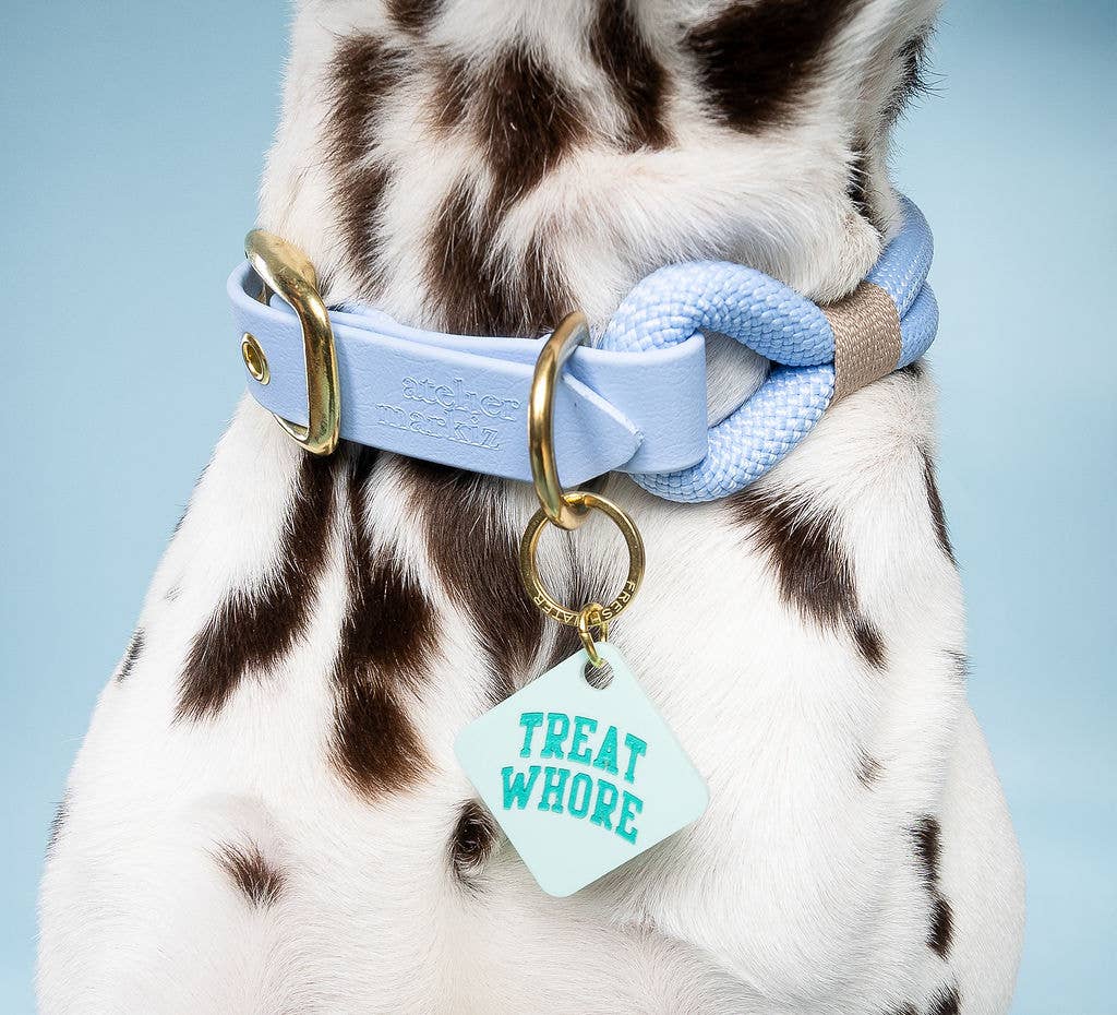 Freshwater Curated Goods - Treat Whore Pet Tag