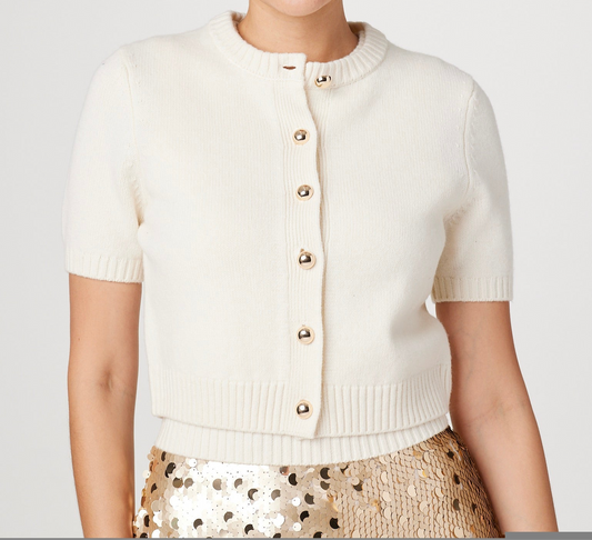 PIPPA SHORT SLEEVE CARDIGAN