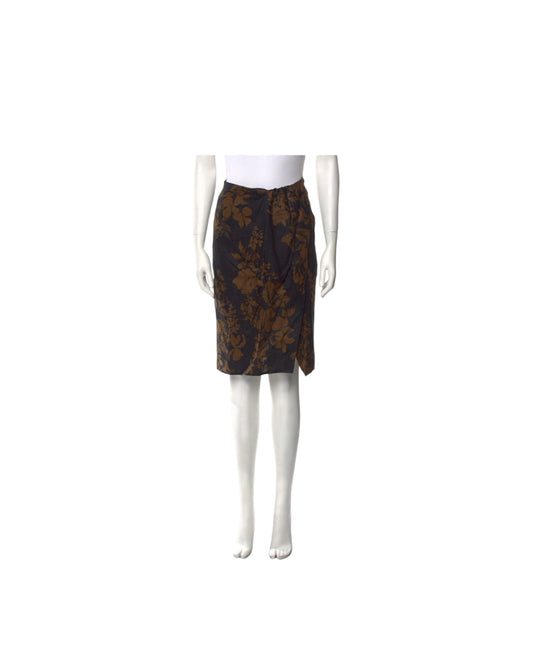 Reformation
Linen Knee-Length Skirt