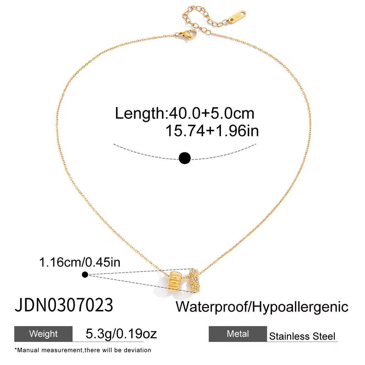 Everyday Lucky Barrel Necklace