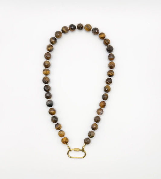 Tiger Beaded Necklace