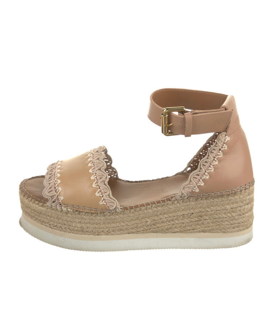 See by Chloé
Leather Braided Accents Espadrilles