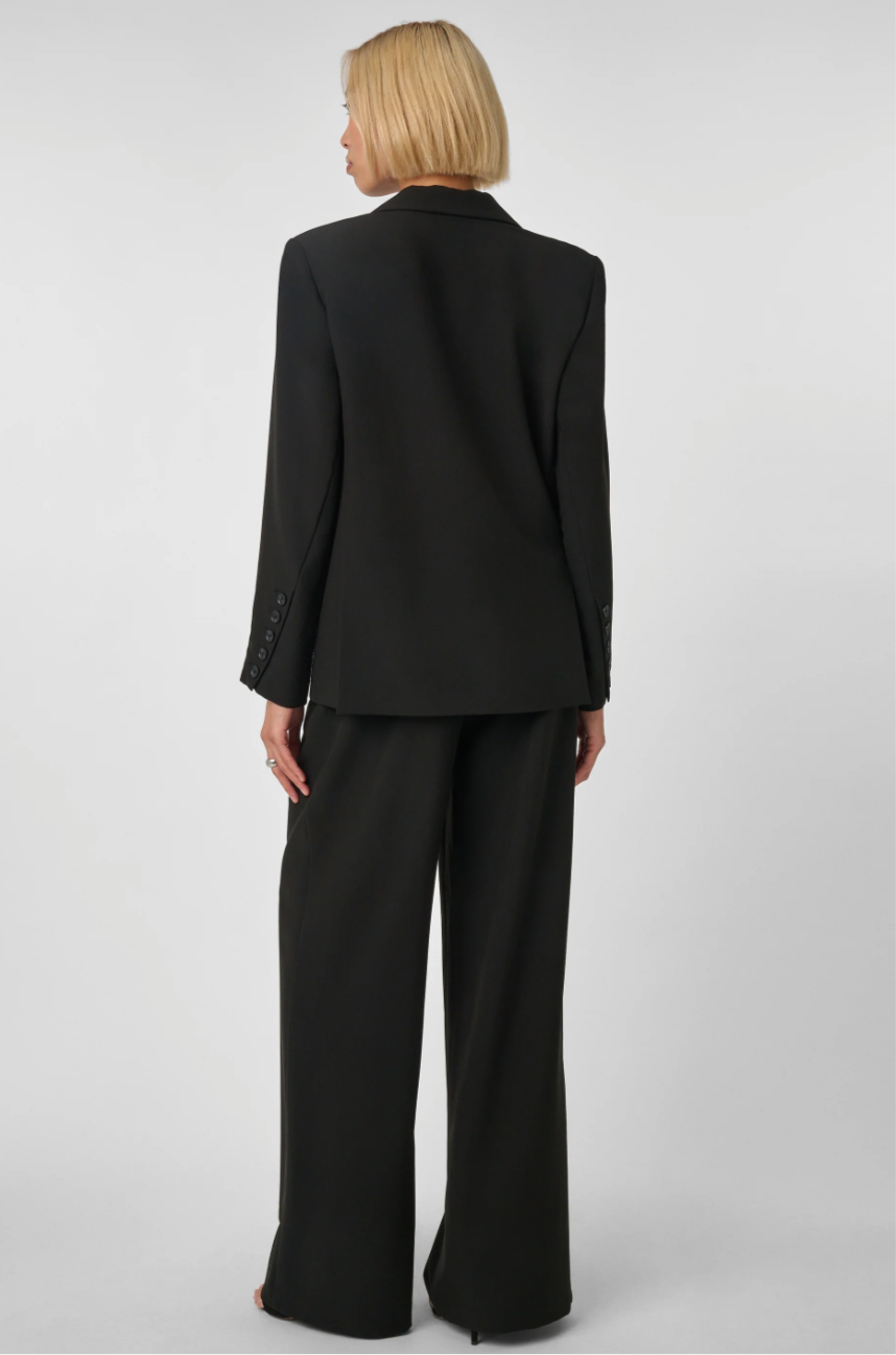 Solara Pleated Wide Leg Trousers - TOCCIN