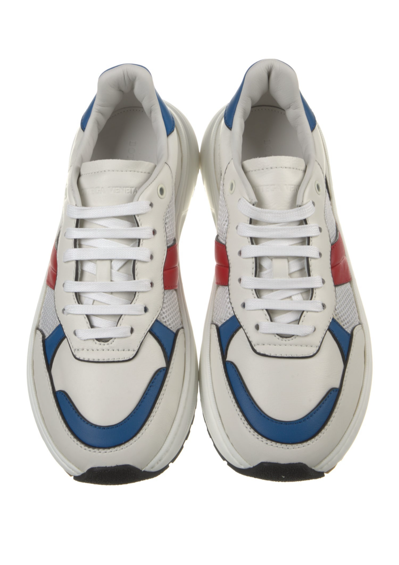 Bottega Veneta Leather Low Top Chunky Sneakers