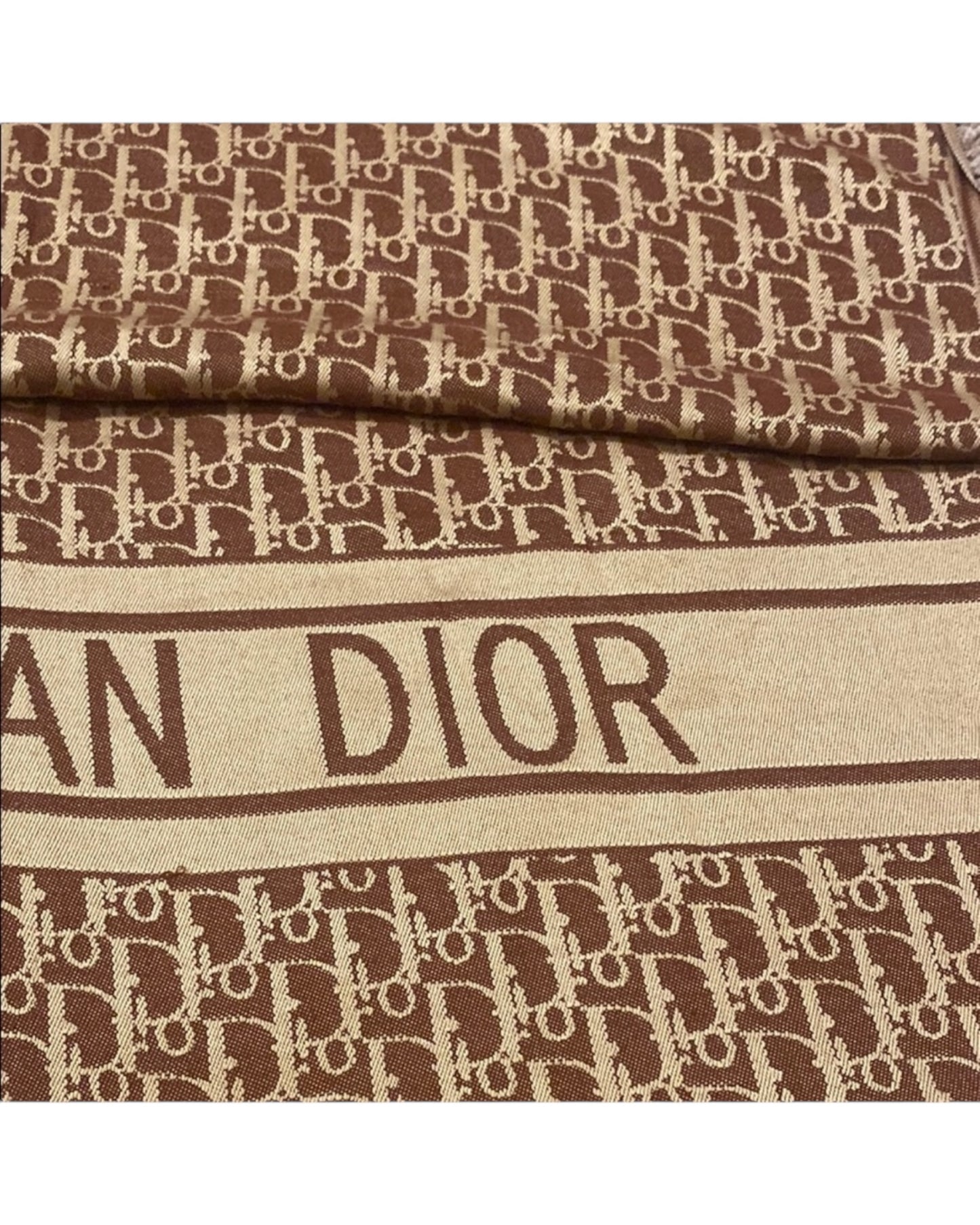 Christian Dior Tan scarf