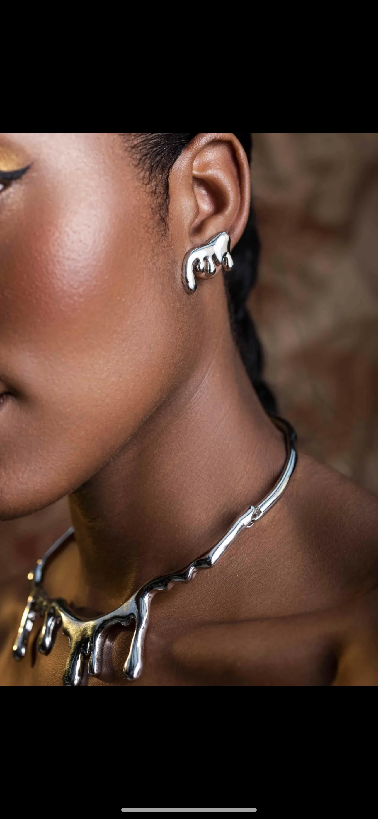 Zambia - Necklace Honey Silver