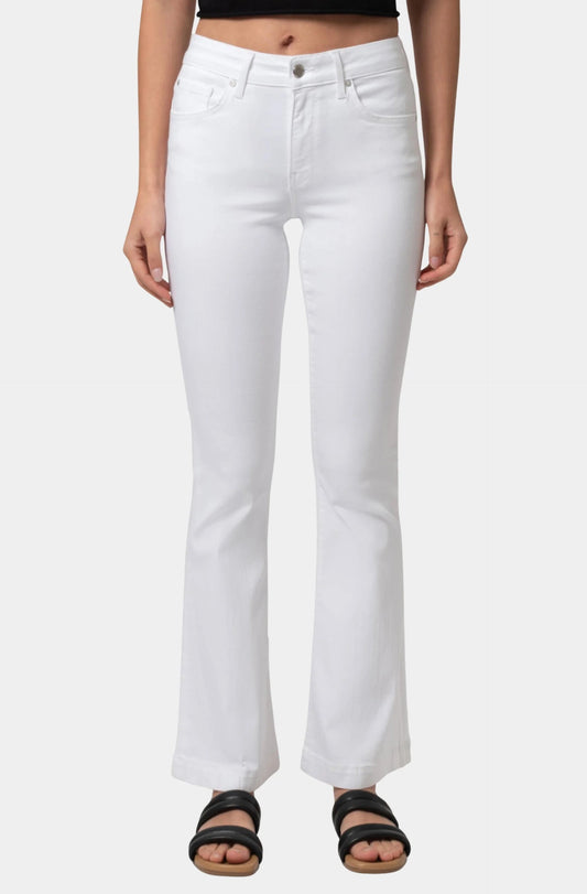 Sydney White Feather Jeans - Mavi