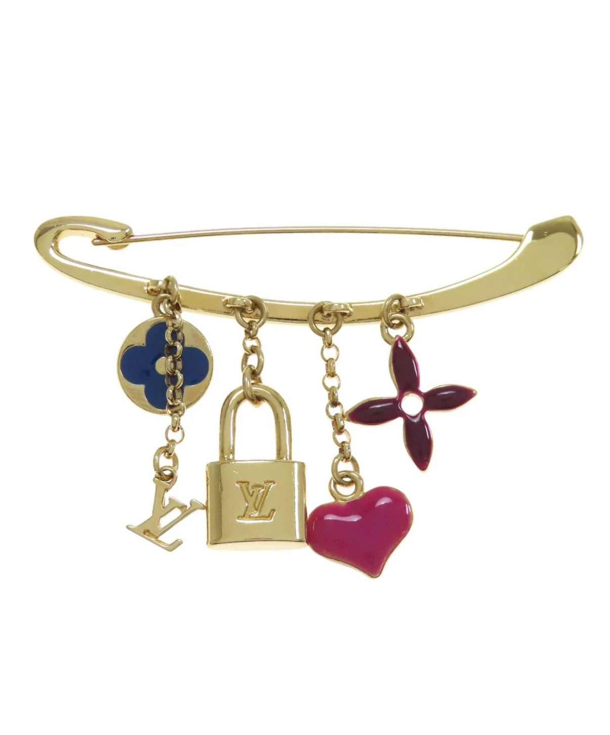 Louis Vuitton M64906 “Evangile Nuris” Charm Brooch