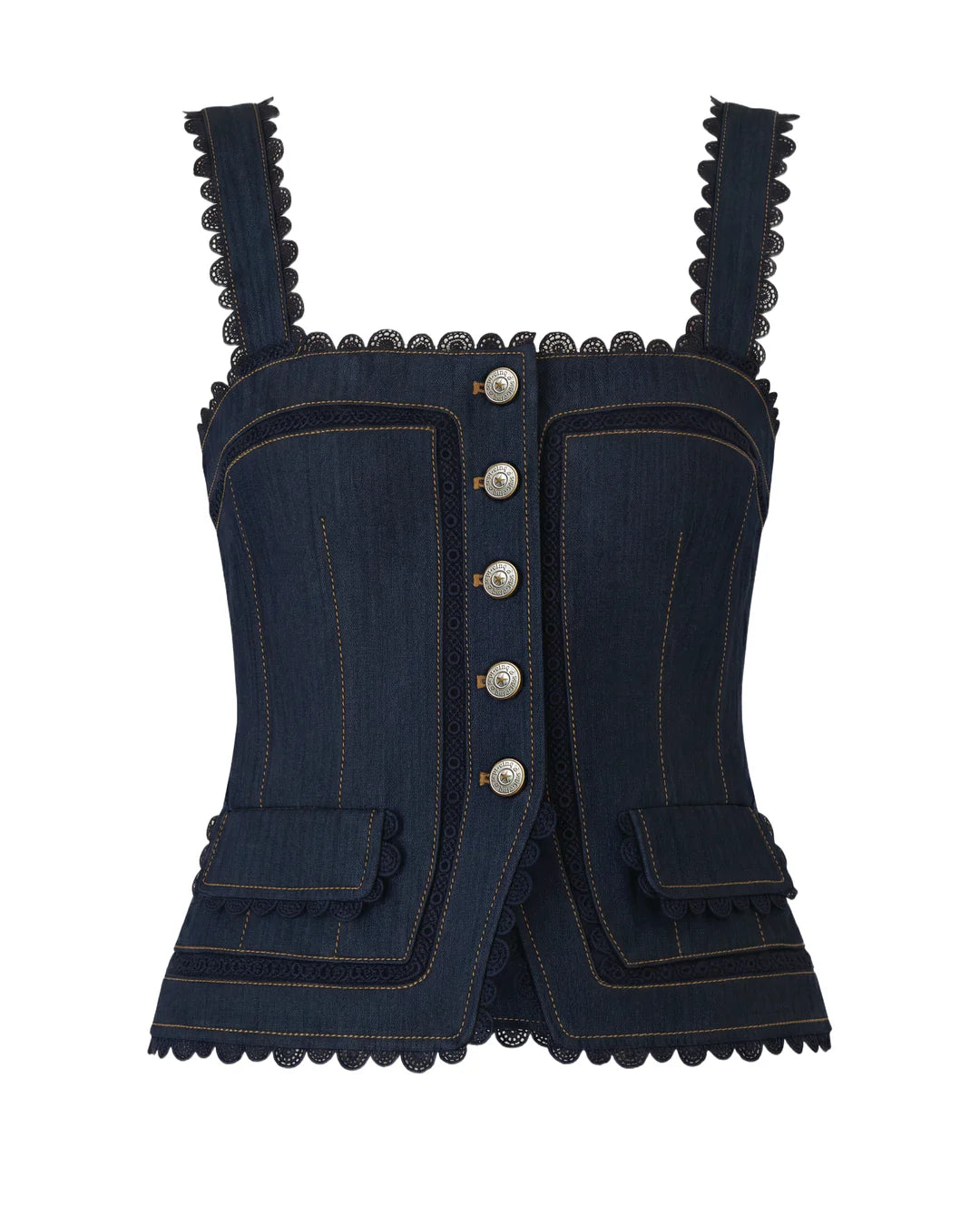 Guipure Lace Myra Top