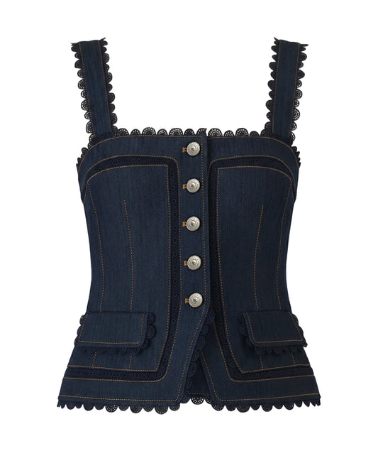 Guipure Lace Myra Top