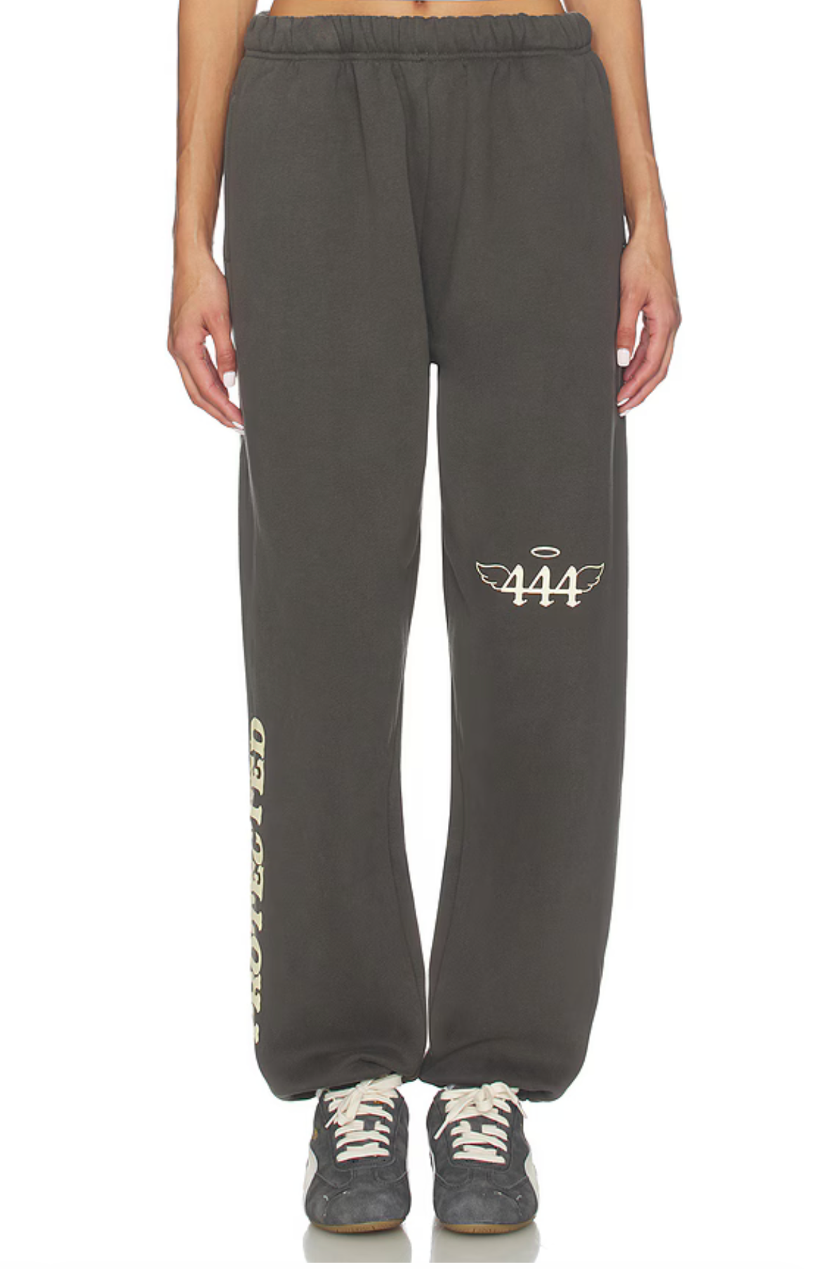 Divinely Protected Sweatpants Charcoal The Mayfair Group