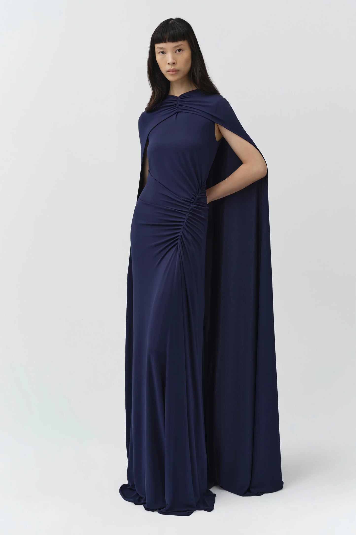 DEMI CAPE GOWN SIMKHAI