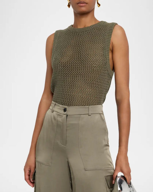 Estelle Crochet Racerback Tank