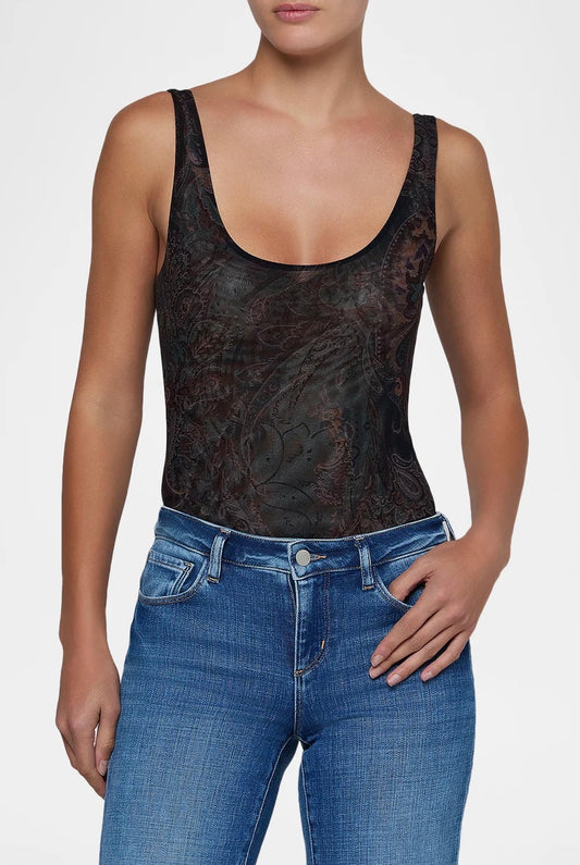 Kalea Scoop Neck Tank Bodysuit