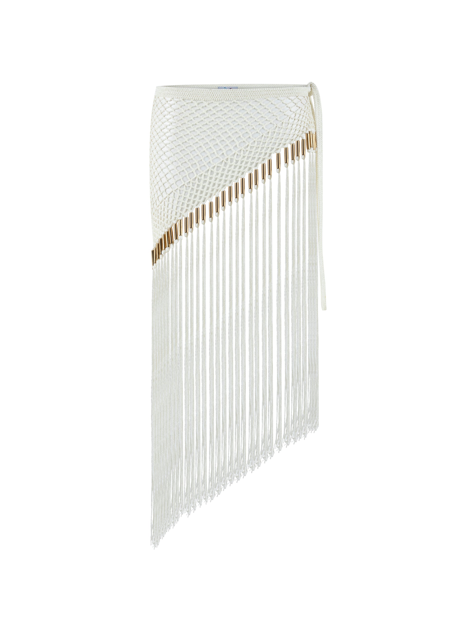 Aria Hand Crochet Fringe Skirt