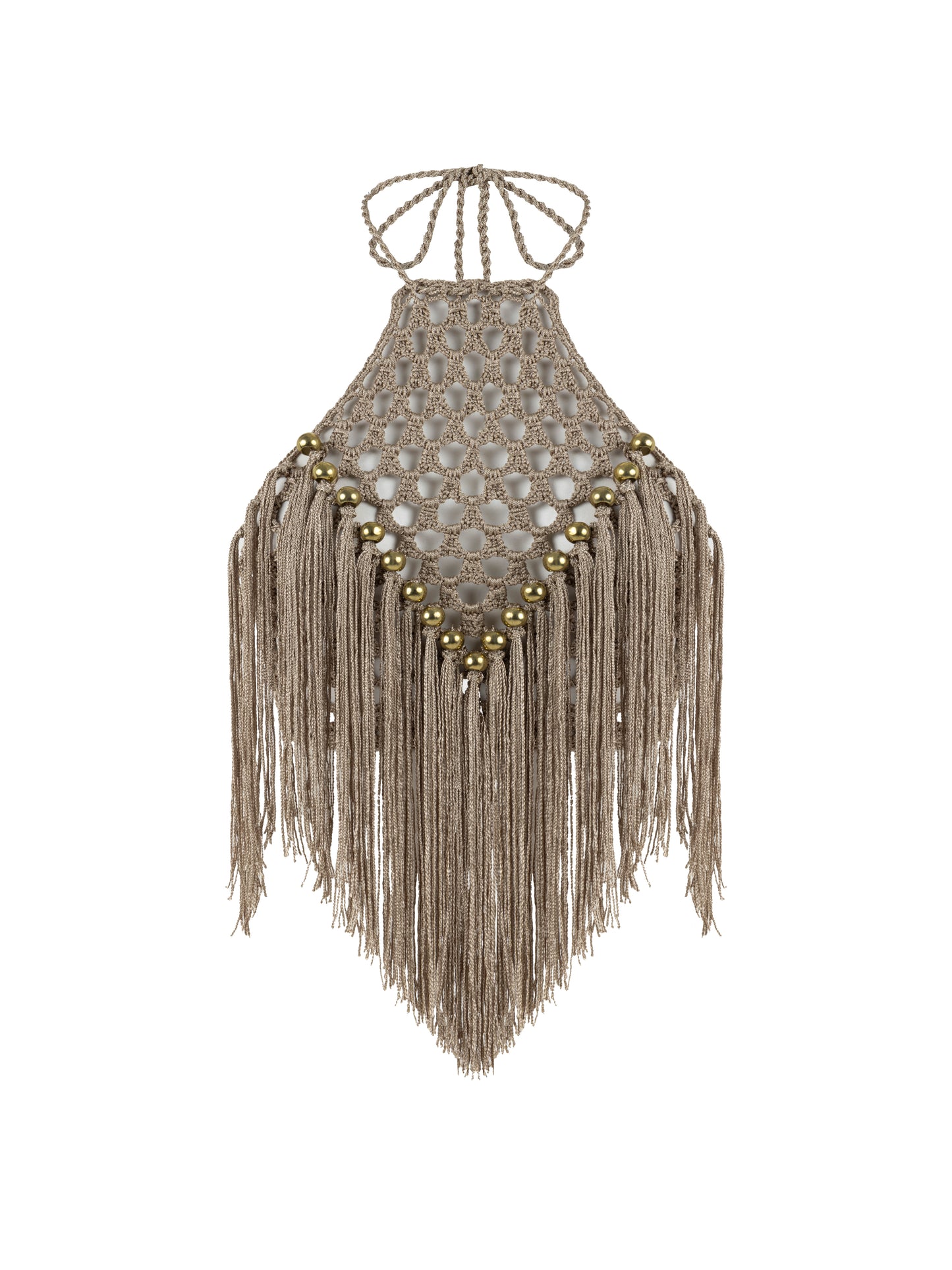 Aria Hand Crochet Halter Top