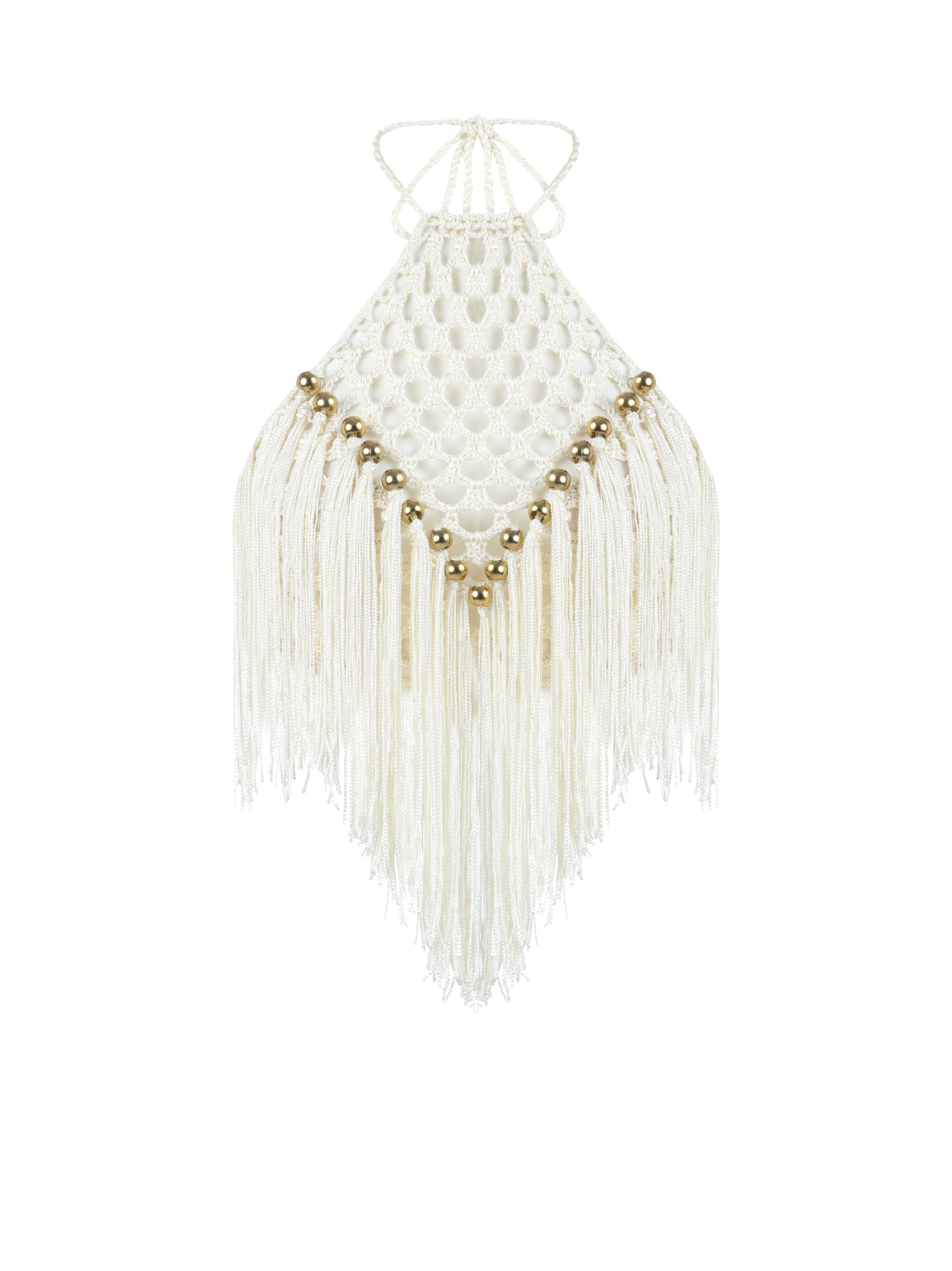 Aria Hand Crochet Halter Top